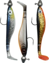 Abu Garcia Svartzonker McPrey 10gr Rigged 3-Pack Clear Waters gumihal szett