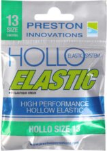 Preston HOLLO ELASTIC SIZE 13h GREEN (ZÖLD 2,3mm)