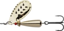 Abu Garcia Droppen 4.6cm/8g LF Gold/Black Marks körforgó villantó