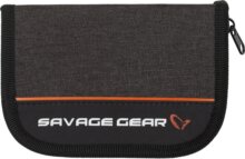 Savage Gear ZIPPER WALLET1 HOLDS 12 AND FOAM 17x11CM csalitartó táska