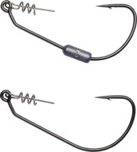 Savage Gear WEEDLESS BN 4/0 2G 4 Darab súlyozott offset horog betekerővel