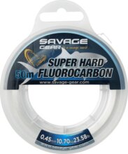Savage Gear SUPER HARD FC 50M 0.60MM 18.90KG CLEAR fluorcarbon zsinór