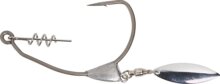Savage Gear EWG WEEDLESS HOOKS BLN 3G 6/0 3 Darab súlyozott offset horog betekerővel és kanállal