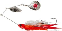 Savage Gear DA BUSH SPINNERBAIT 14cm 21G S Red Head Silver spinnerbait