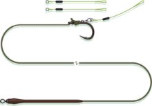 MADCAT QUICK CHANGE PELLET RIG 60CM 0.75MM/1.20 harcsázó előkötött szerelék