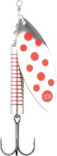 DAM SALMON SPINNER SILVER/RED 30G körforgó villantó