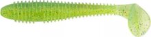 Keitech Swing Impact FAT 3,8" / #424 - Lime/Chartreuse gumihal