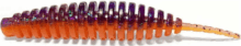 FISHUP Tanta 3" (6pcs.), #207 - Dark Violet/Orange