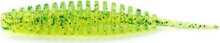 FISHUP Tanta 3" (6pcs.), #026 - Flo Chartreuse/Green gumiféreg