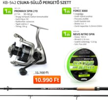 Nevis Csuka-Süllő Pergető szett 1901-270+ 2247-130+ 3235-016