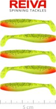 Reiva Flat Minnow Shad 5cm 5db/cs (Watermelon)