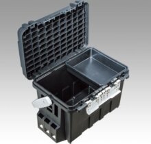 Meiho Bucket Mouth BM-9000 műanyag horgász láda fekete