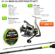 Nevis Süllőző pergető szett 1436-214+ 2535-430+ 3225-016