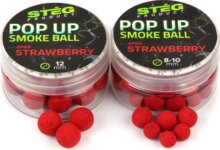 Stég Pop Up Smoke Ball 8-10mm 10g Strawberry