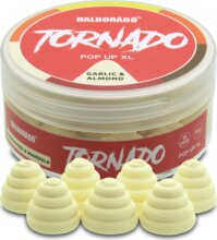 Haldorádó TORNADO Pop Up XL 15mm - Fokhagyma & Mandula