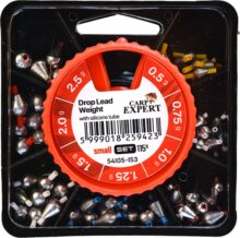 Carp Expert Small Betétes Cseppólom Készlet 0,5-2,5G Natur 115G