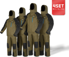 4 szettből álló csomag Delphin CruisAIR WINTER 5T (kabát + nadrág - M,L,XL,XXL)