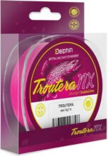 Delphin TROUTERA NX / rózsaszín (0,065mm 2,6kg 135m)