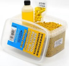 Timár Mix Pellet Box+Liquid+Baits Mix (Gratis) Sweetcorn 500G
