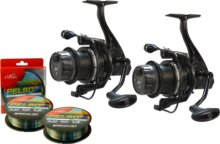 Carp Expert Dupla iBite Alarm 5500 Kapásjelzős Orsó Ajándék Zsinórral