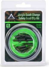 ANACONDA Jungle Gr. Quick Change Safety Lead Clip 5szett/zöld