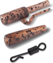 ANACONDA Jungle Brown QL Saftey Lead Clip szett /5db