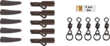 ANACONDA 360° Flex Ring Swivel Saftey Clip Kit Brown 5db