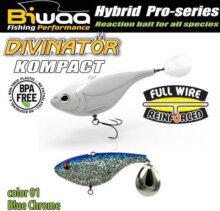 Biwaa Divinator Kompact 90 9cm 55g 01 Blue Chrome