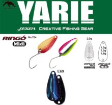 Yarie Jespa Yarie 704 Ringo Midi 1.8g E69 Fire Blue