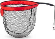 Iron Claw cserkelő merítőháló szilikonbevonatú gumírozott hálóval XL / 60x50cm