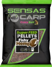 Sensas Pellet Super Feed Fishy Hemp 650g 2mm