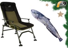 Karácsonyi President Szék Ajándék 115Cm-Es Harcsapárnával