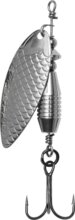 DAM EFFZETT FAST WATER SPINNER 4 14G SINKING SILVER körforgó villantó