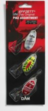 DAM EFFZETT ASSORTMENT 4 Darab SPINNER 2 4G S PERCH körforgó villantó szett
