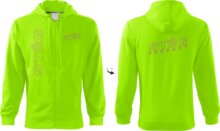 Stég Pulóver full zip XXL