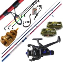 FRENETIC Feeder Fire szett 3,6m 180gr bottal