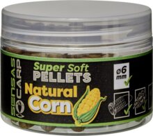 Sensas Pellet Super Soft Natural Corn 60g 6mm