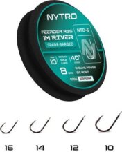 Nytro Nto6 Feeder River Előkötött Szakállas Előke 100 Cm 10/0,17mm