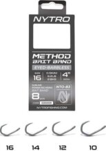 Nytro Nto-B3 Előkötött Szakáll Nélküli Csaligyűrűs Method Előke 10 Cm 16/0,19mm