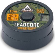 Anaconda Super Soft Leadcore Green / 50lb / 15m