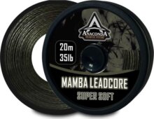 Anaconda szuper puha, fonott leadcore előkezsinór 45lb / 20m