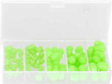 CZ Fluoreszkáló gumigyöngy készlet, 100 db