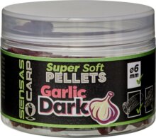 Sensas Pellet Super Soft Garlic Dark 60g 6mm