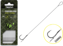 Delphin Braided Sting Feeder Rig / 10db (12cm/0,14mm/Chinu #8)