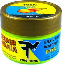 Feedermánia Snail Sinking Wafters Two Tone XS-S TOXIC