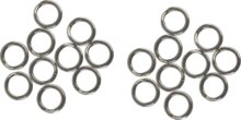 Savage Gear STAINLESS SPLITRING F SS 10.5MM 35KG 20P kulcskarika