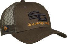 Savage Gear SG4 CAP ONE SIZE OLIVE GREEN kantáros vízhatlan nadrág