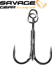 Savage Gear SAVAGE SGY 1X RING RIGGED 4 8PCS BN