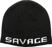 Savage Gear LOGO BEANIE ONE SIZE ROCK GREY/ORANGE baseball sapka