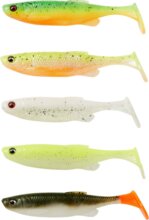 Savage Gear FAT MINNOW T-TAIL 9CM 7G DW MIX 5 Darab gumihal